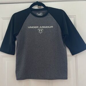 Under Armour Black Gray Shirt
